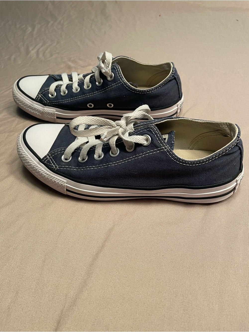 Converse All Star Sneakers Low-Top in Dark Denim Blue - Women’s 7.5 - Men’s 5.5